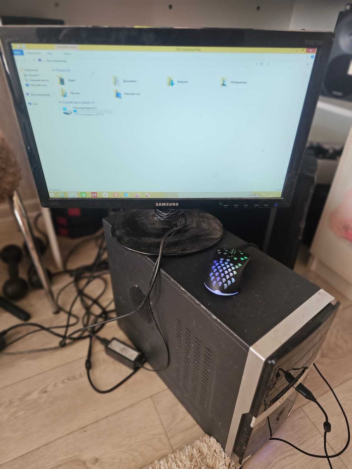 игровой офисный компьютер системный блок acer i5 монитор принтер мфу