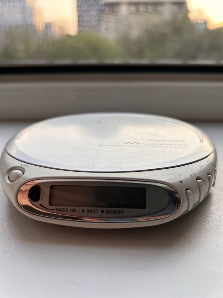 ретро, CD плеер, Sony, Walkman, музыка, винтаж