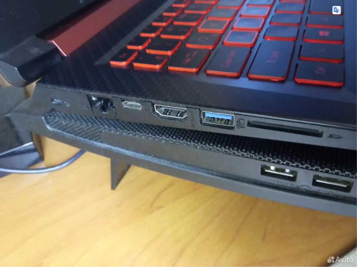Acer nitro 5 1060 6gb, i7 8750, SSD 256Gb, HDD 1Tb