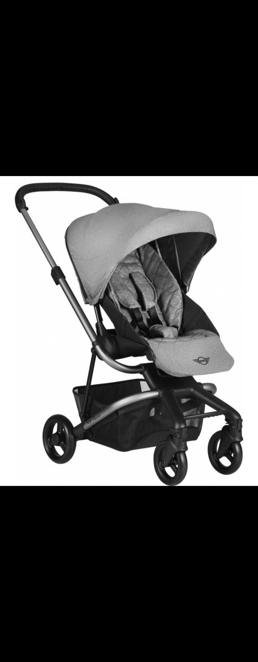 Коляска Easywalker Charley by mini и подножка для второго ребенка