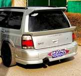 Губа на задний бампер Subaru Forester SF Дорестайлинг