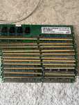 DDR 2 6 шт (1 гб, 512 мб)…. DDR 1 6 шт (512 мб, 256 мб)