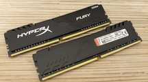 DDR-4 DIMM 16Gb/3000MHz PC24000 Kingston HyperX Fury, 2x8Gb