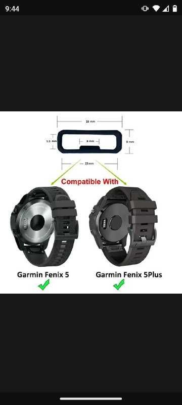 Резиновый ремешок для часов Garmin Fenix Diesel 26м Кольца для ремешка