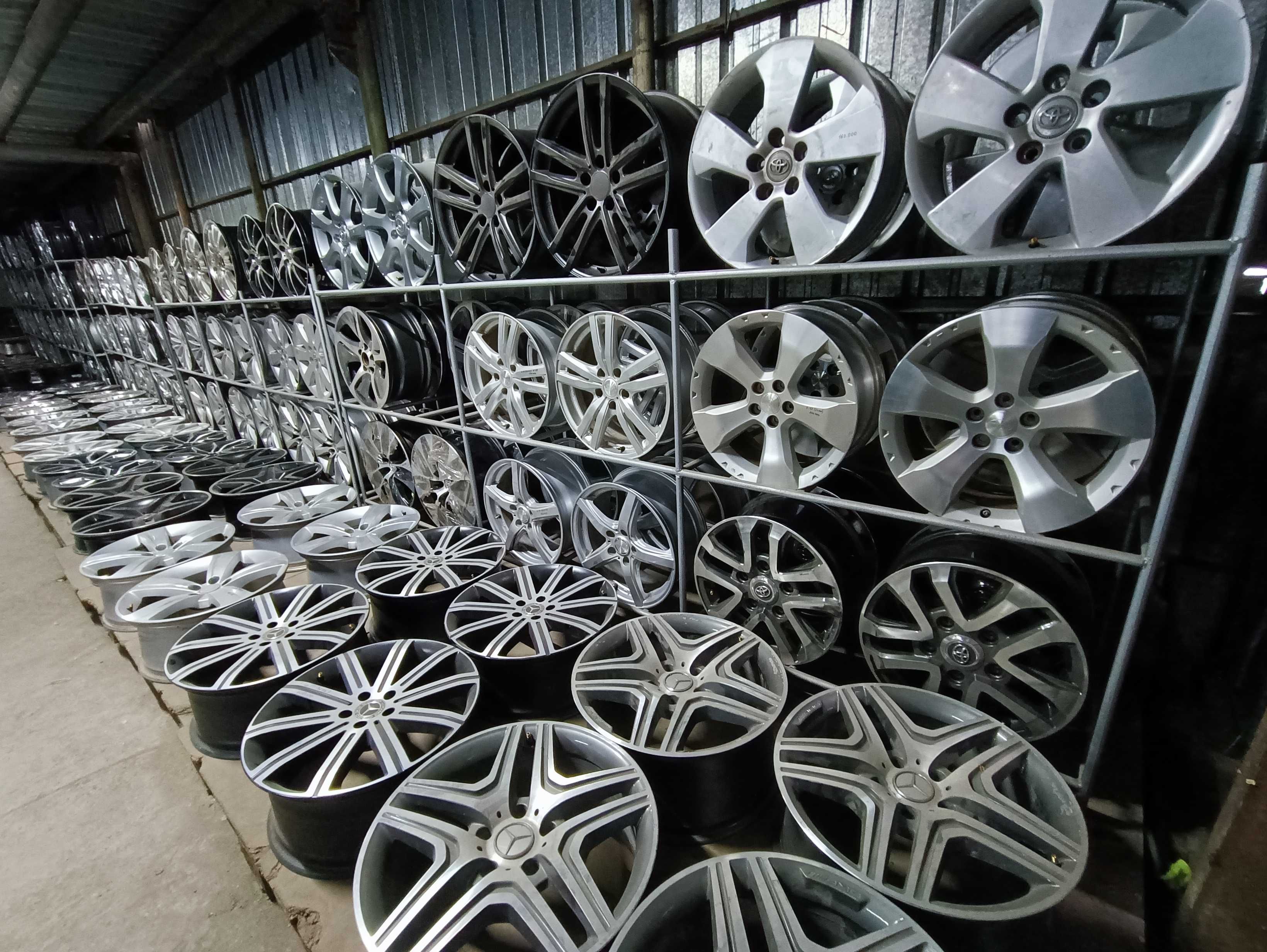 Диски с шинами в сборе б.у из Германии Японии Америки 225/65 R17