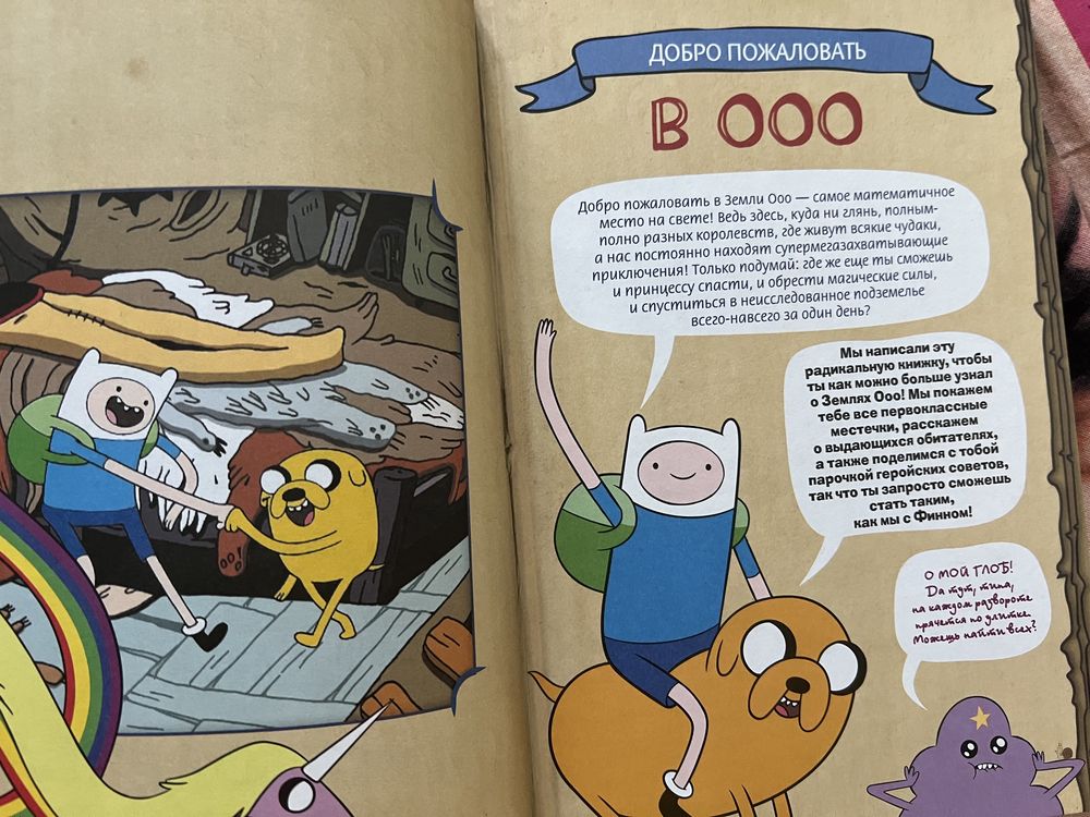 Книга для фанатов мультика Время Преключений