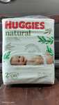 Подгузники Huggies Natural для новорожденных 2 (4-8 кг) 82 шт.
