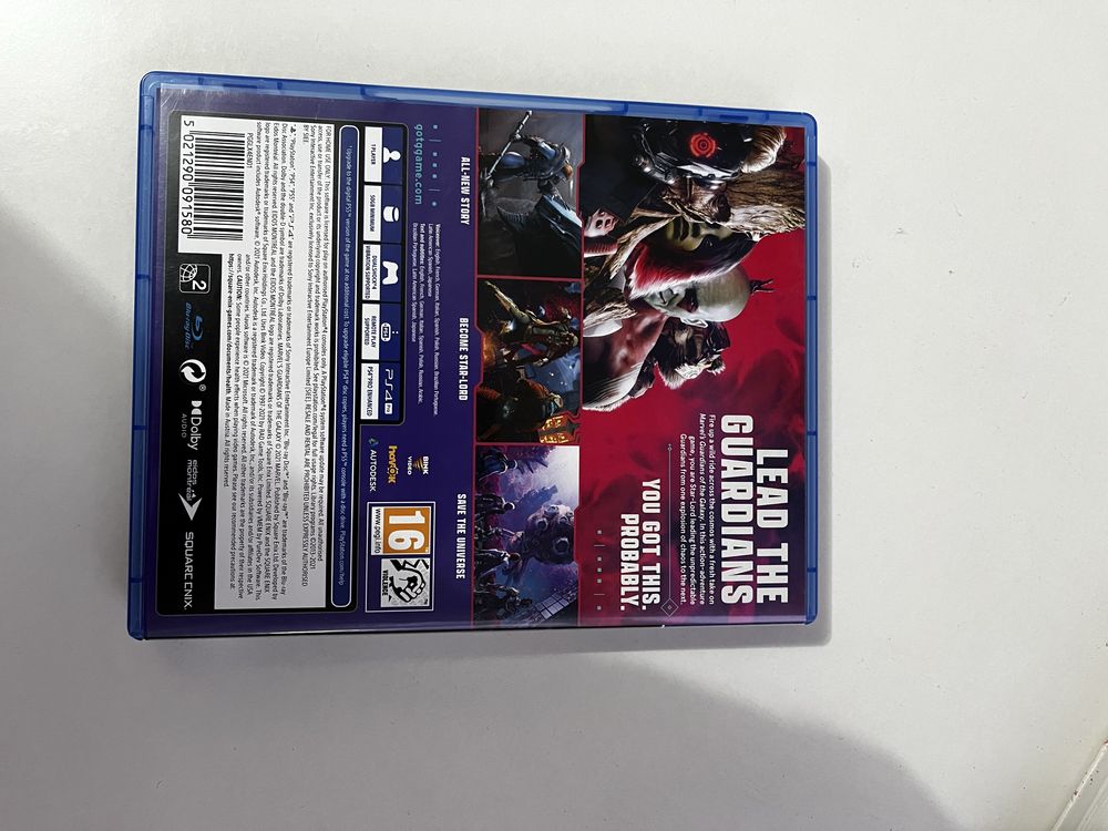 Продам стражи галактики на ps4