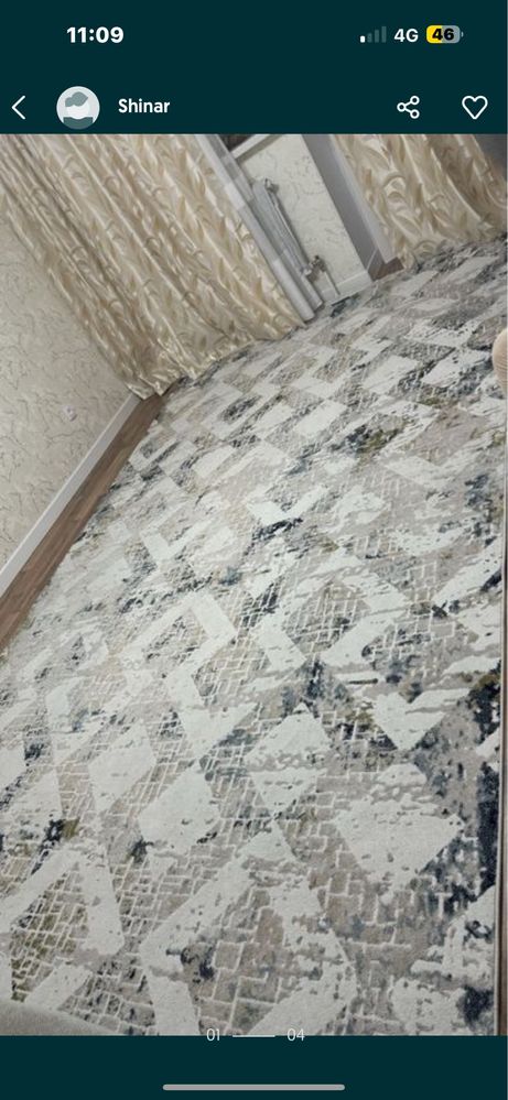 Продается отличный Ковер для зал