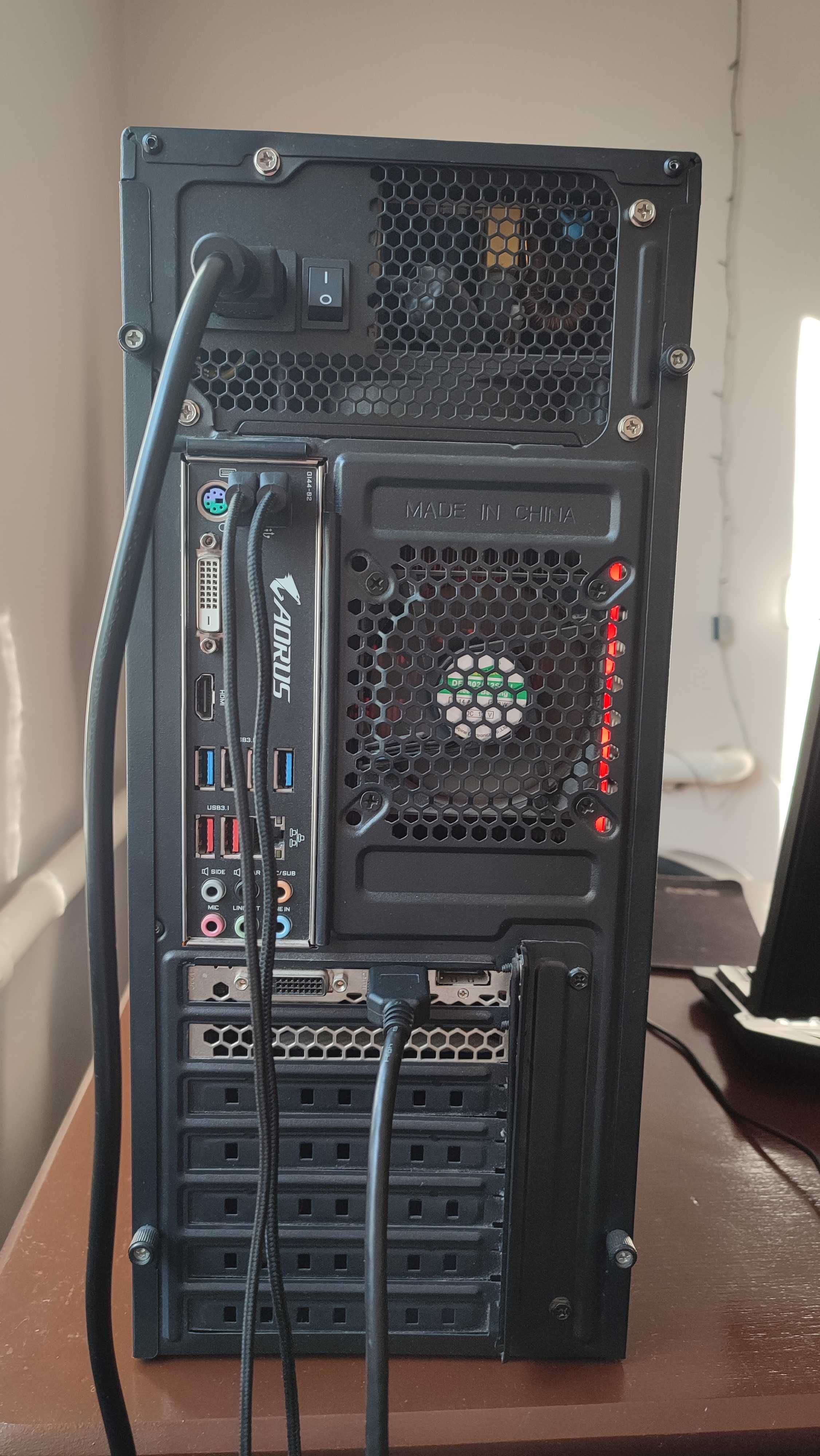 Готовый Игровой/Рабочий ПК GTX 1660 Super + Ryzen 5 2600 + 16 ГБ ОЗУ