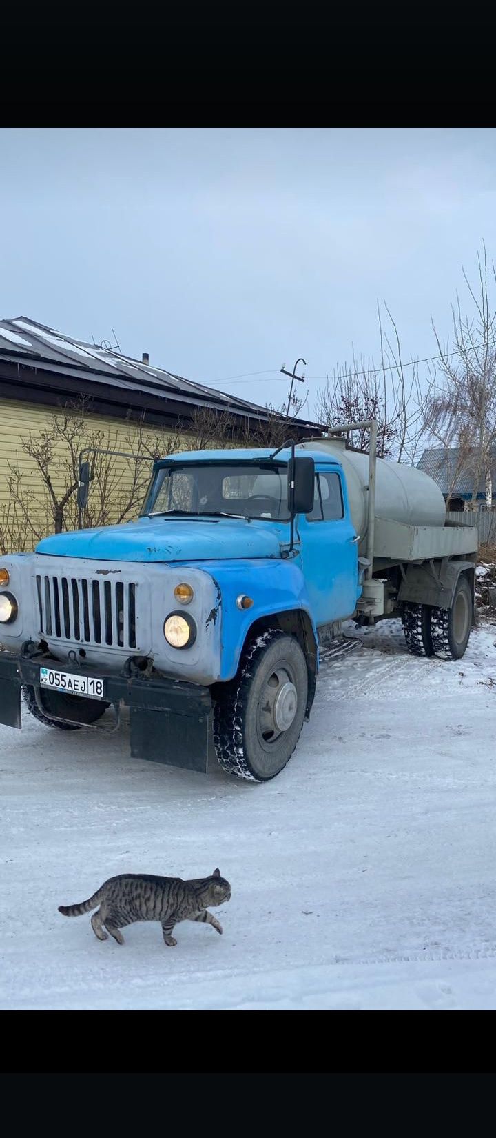 Откачка септиков . Асенизатор