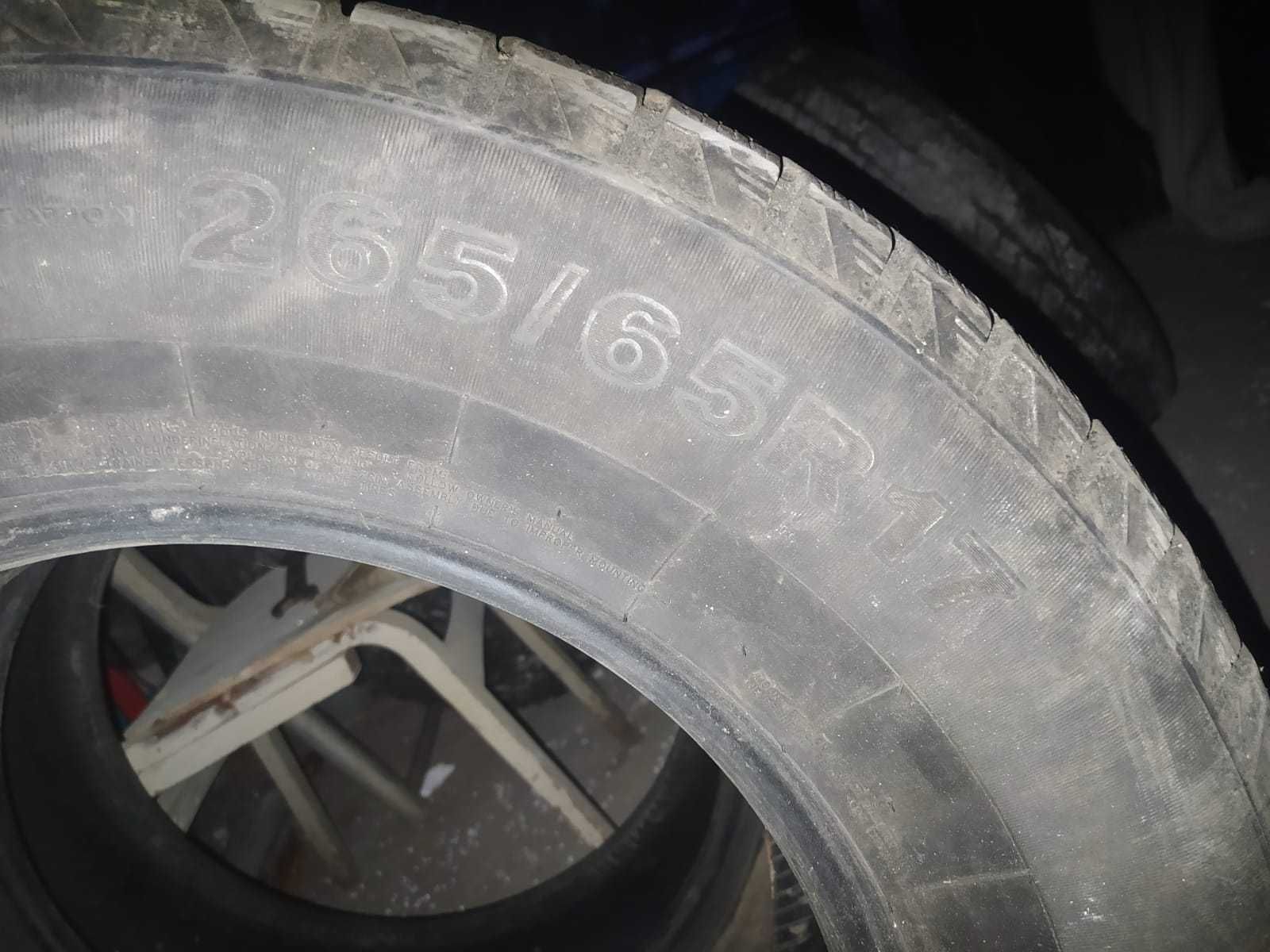 Продам шины 265/65/17