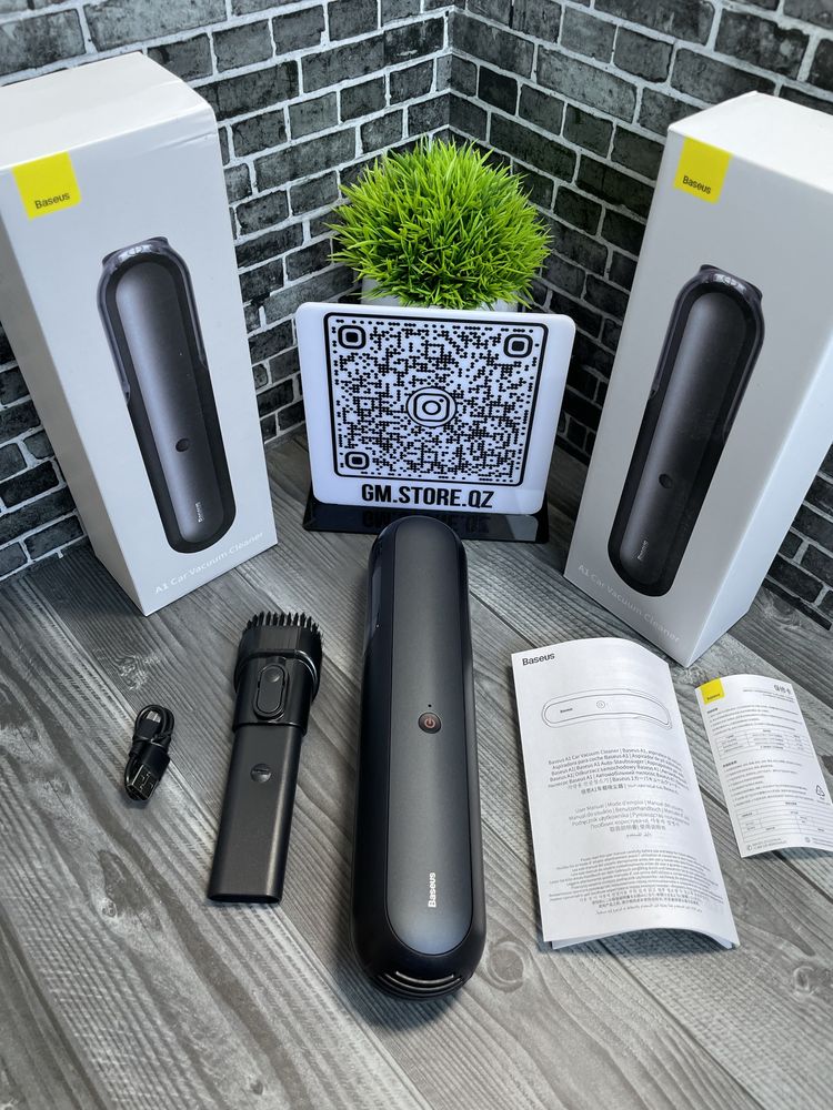 Автомобильный пылесос Baseus A1 Car Vacuum Cleaner VCAQOI000I