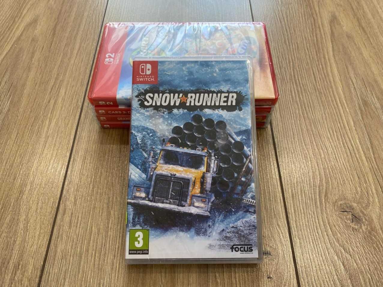 Новый SnowRunner Nintendo Switch/ СноуРаннер Нинтендо Свитч