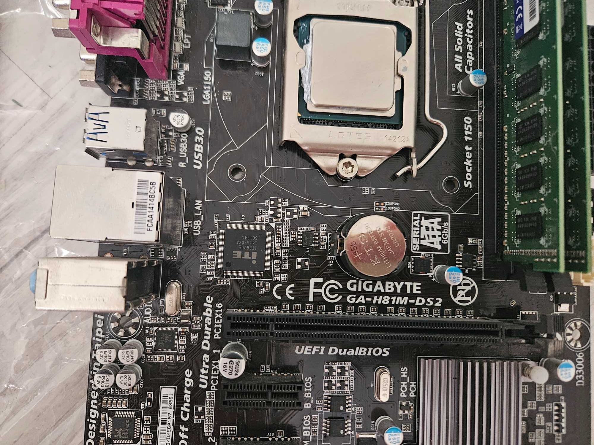 Комплект H81M+i5-4460+8Gb