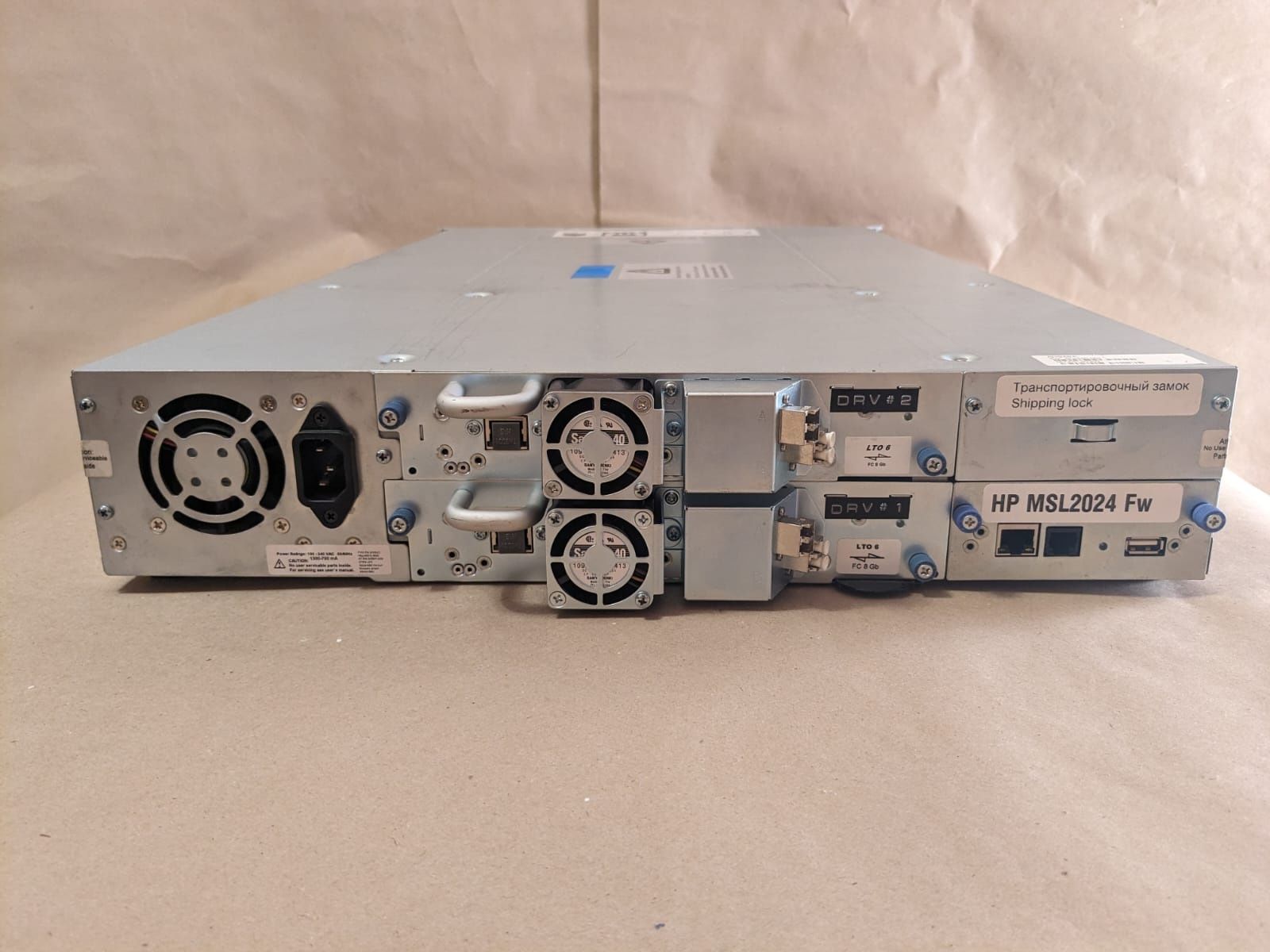 Ленточная библиотека HP MSL 2024