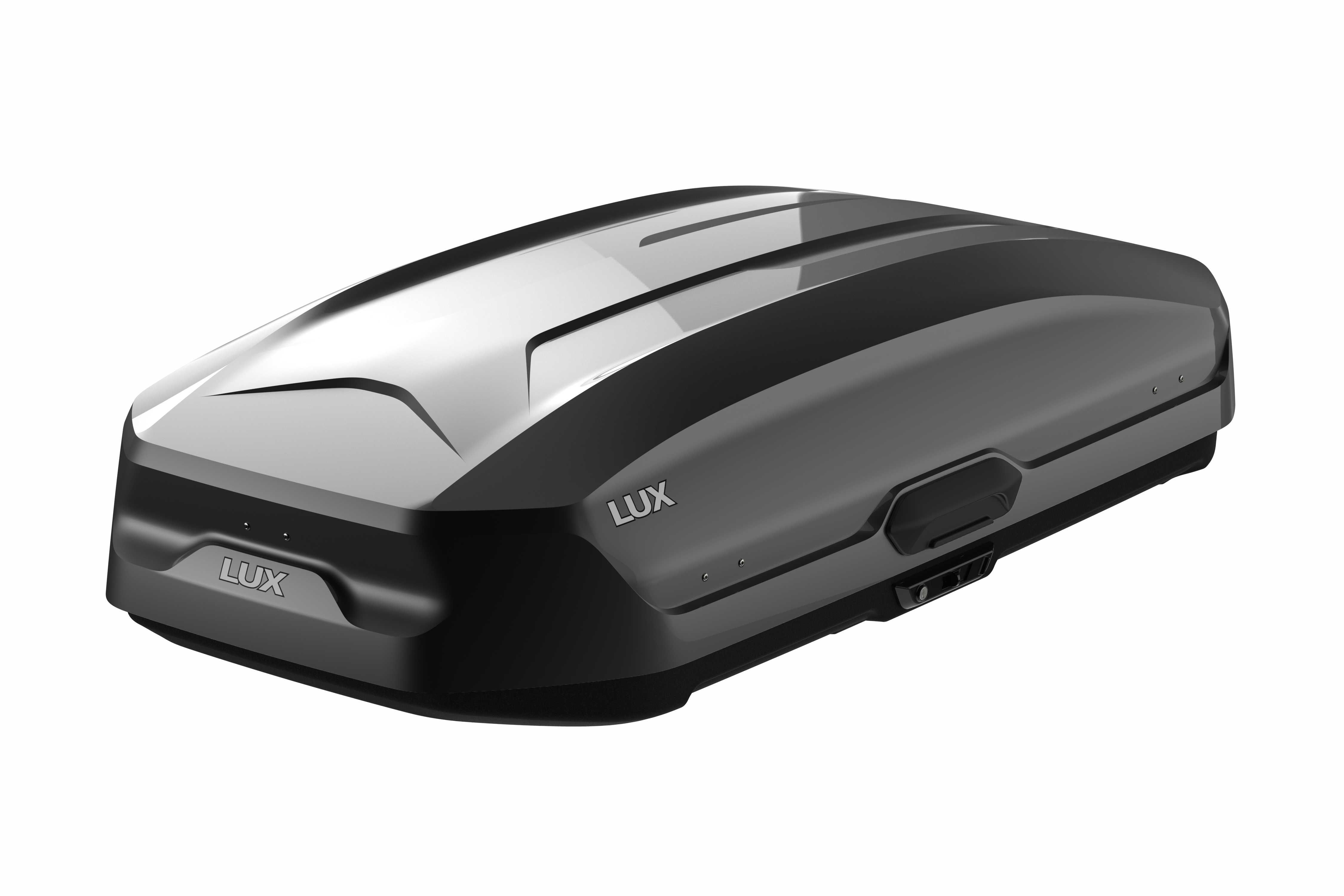 Автобокс LUX "TAVR 175" черный глянцевый двусторонний 450л. в Актау