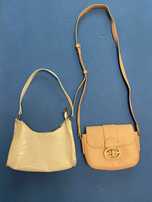 Сумка Mango розовая за 1500 и белая 1000