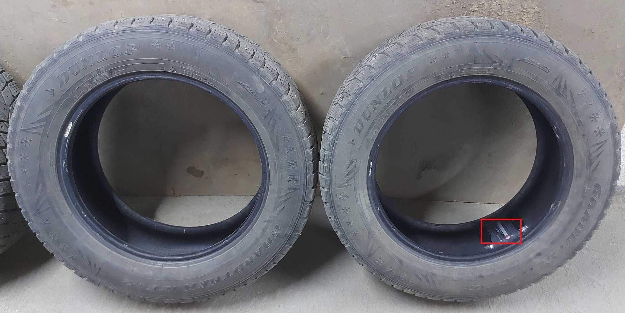 Зимняя шипованная Dunlop Grandtrek ICE02 245/60 R18 105T