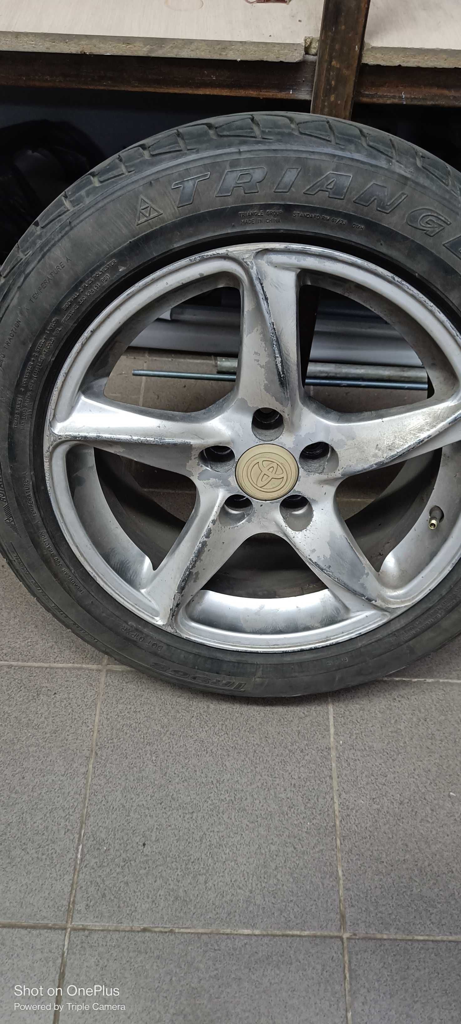 Диски 6.5x16/5x100 ET40 DIA 54.1 на автомобиль Toyota Matrix 1.8i 2002