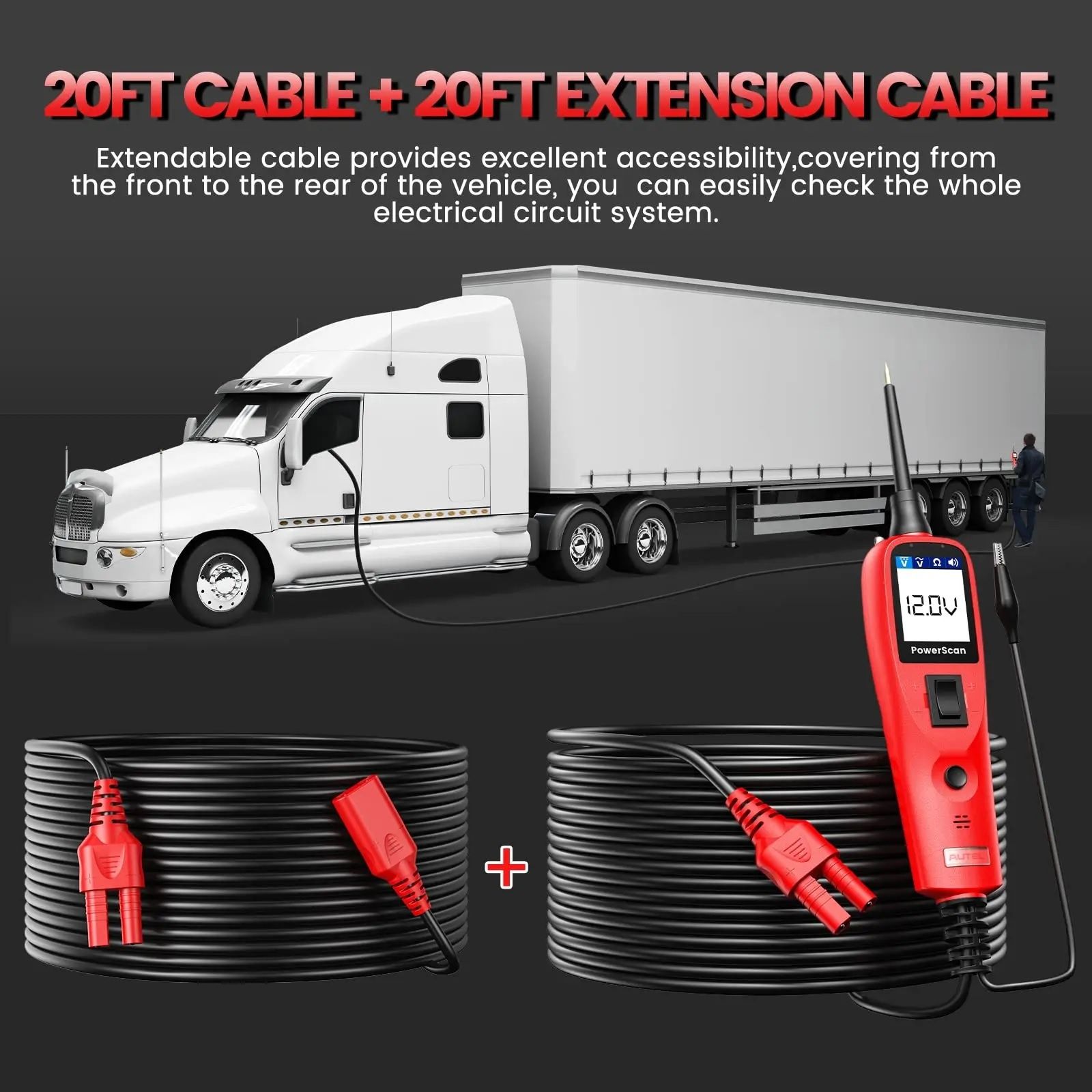 Autel PS100 контролька тестер электрических цепей