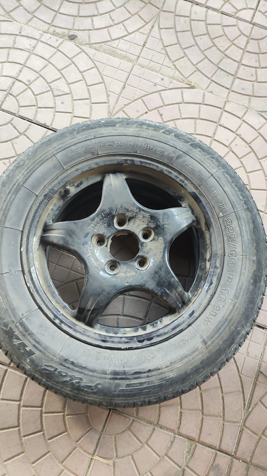 оригинал один диск от Мерседес w221 w220 w140 р 5*112 р. 245 45 r18 ro