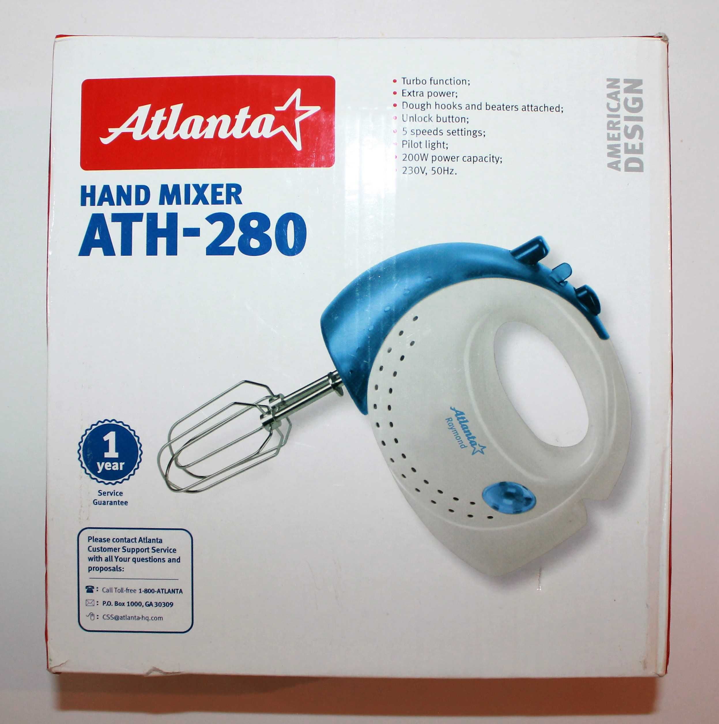 Миксер Atlanta ATH 280 новый - 5 500 тенге