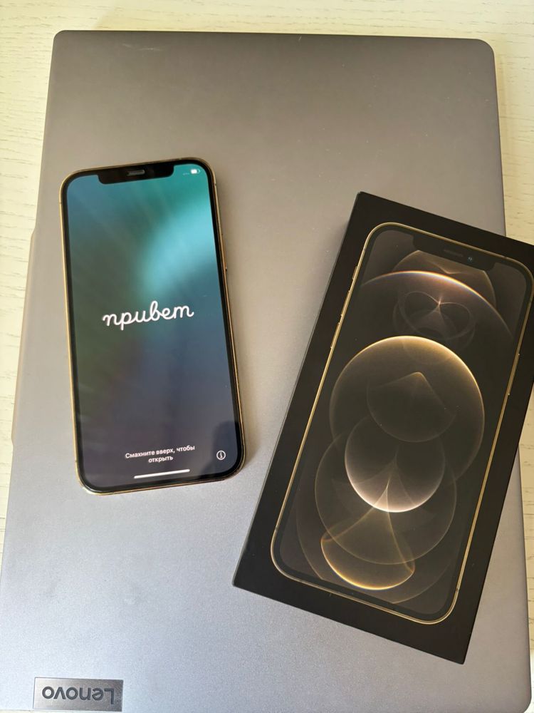 Iphone 12 pro 256 gb gold в идеальном состоянии