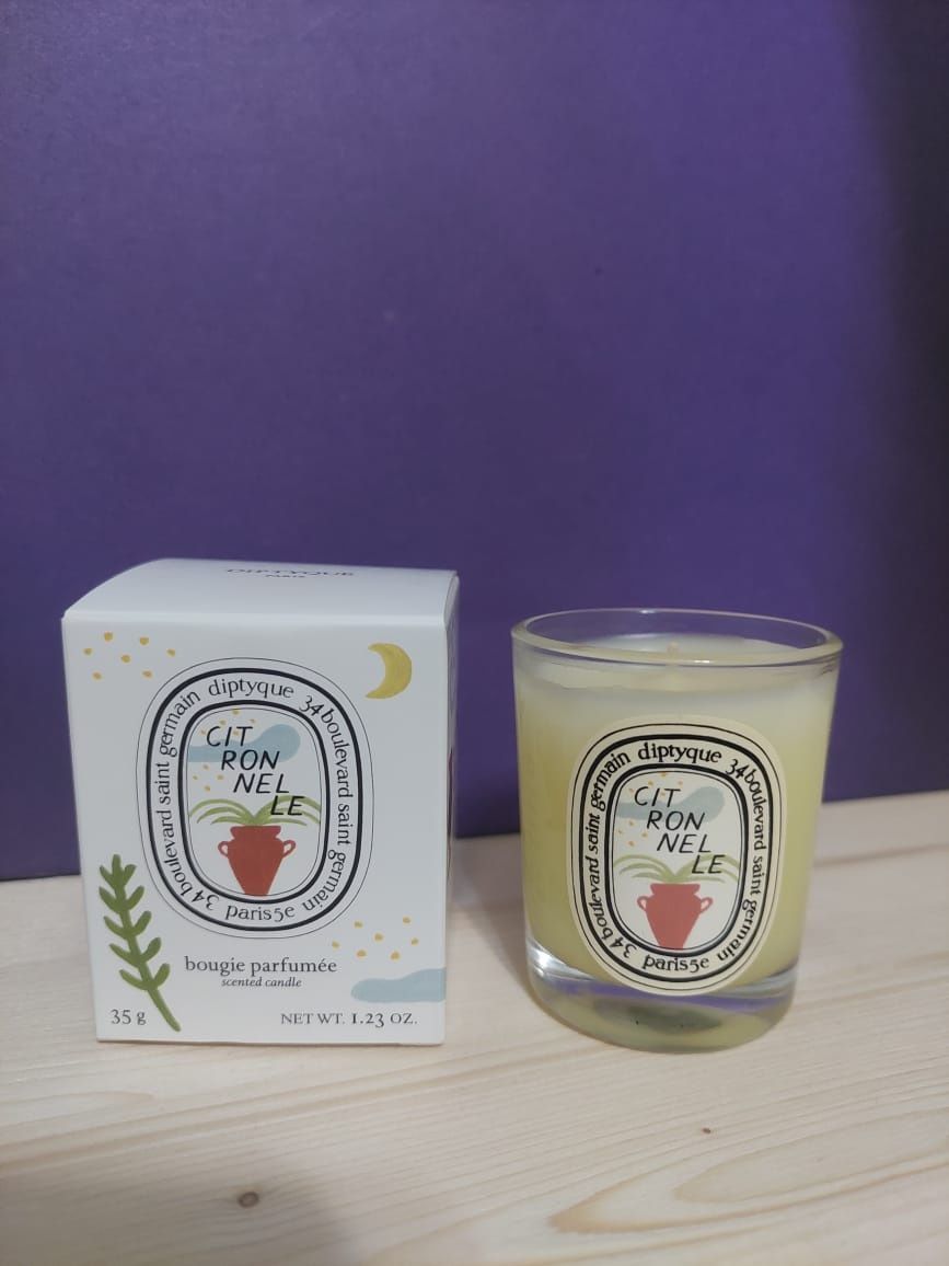 Diptyque Citronnelle парфюмированная свеча 35гр.