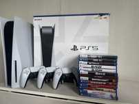 (PS5) SonyPlaystation 5 (три джойстика) много игр
