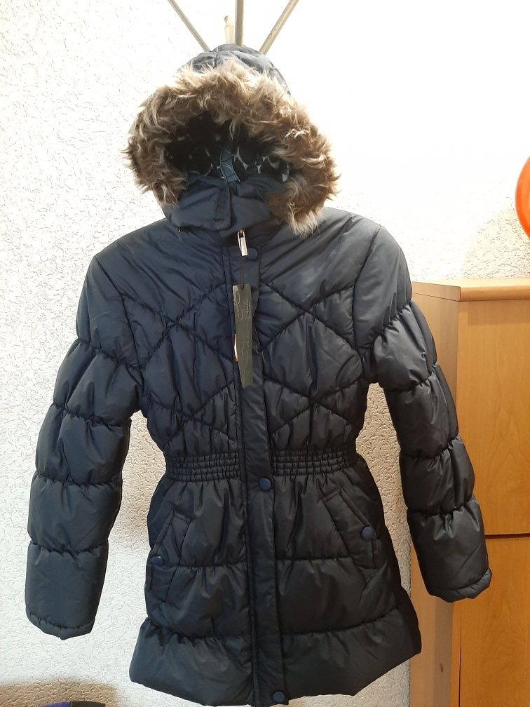 Новые зимние пуховики для девочек