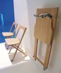 Стул Calligaris Olivia (Италия) расскладной.  Массив и шпон .