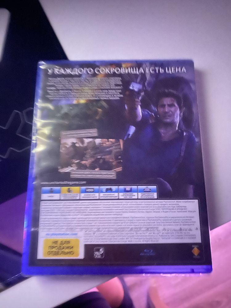Диск для пс4 UNCHARTED 4 Путь Вора