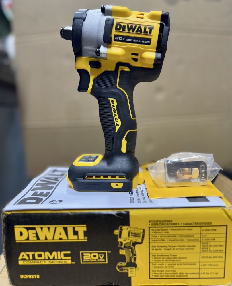 Винтоверт, шуруповерт ударный гайковерт DeWALT DCF921, оригинал, новый