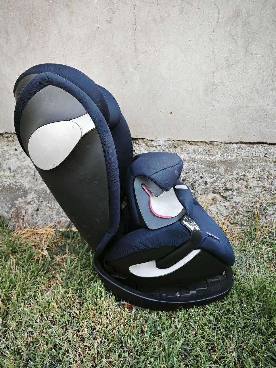 Автокресло Cybex Pallas B-Fix Bay Blue синий, группа 1/2/3