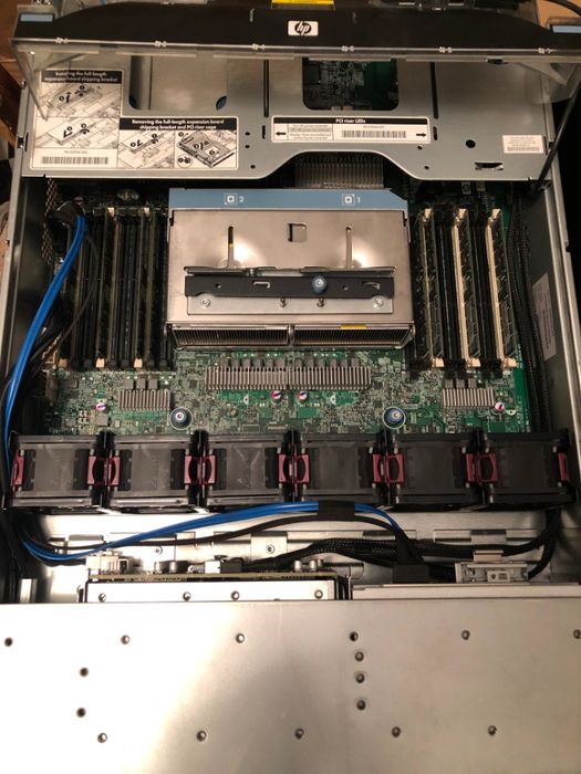 Сервер HP  DL380 G7/2x X5675/48G/no hdd/P410i 512MB no BBU/2x460W