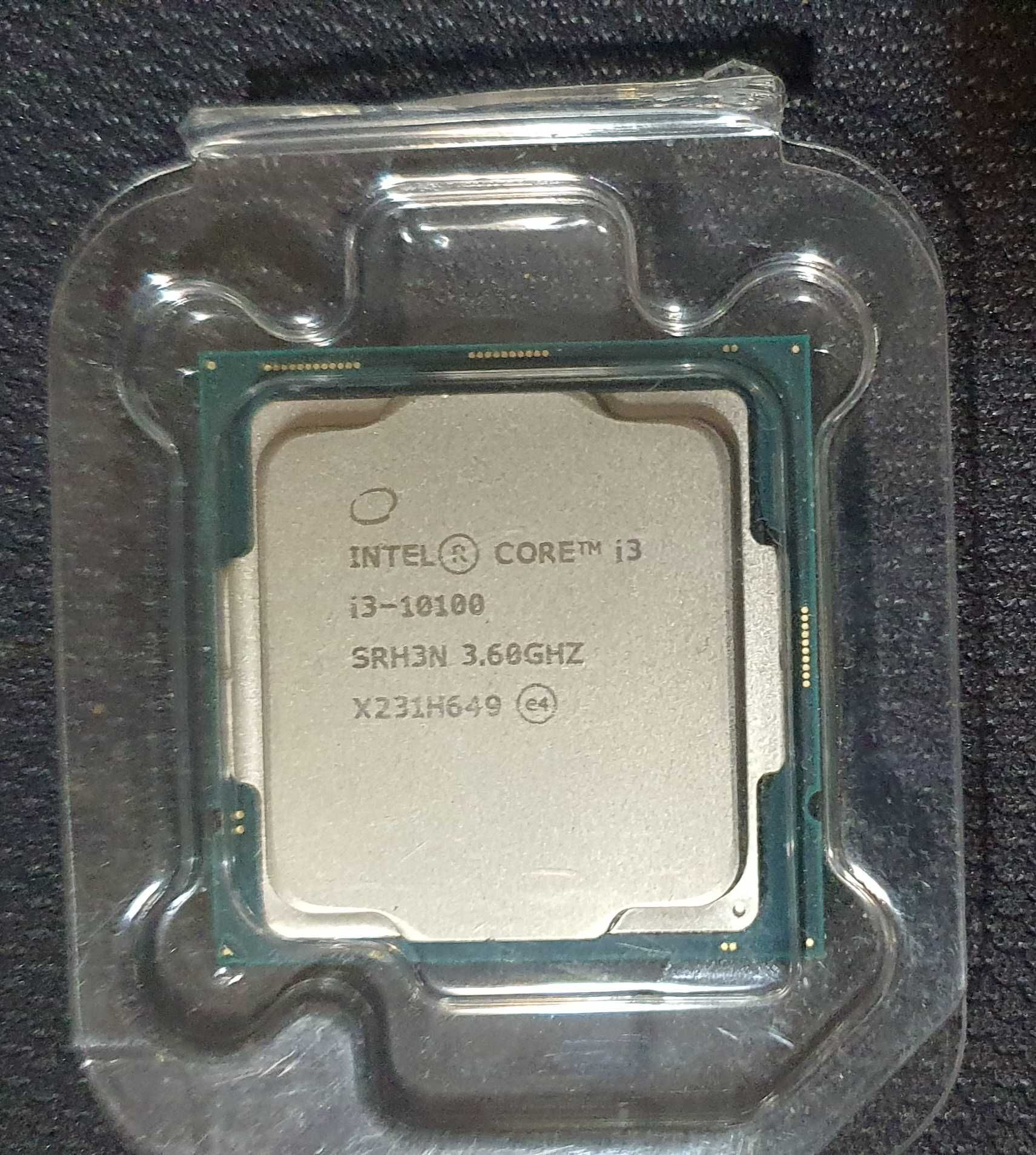 Процессор 10 поколения Intel i3-10100 с видео ядром 4,3 GHz