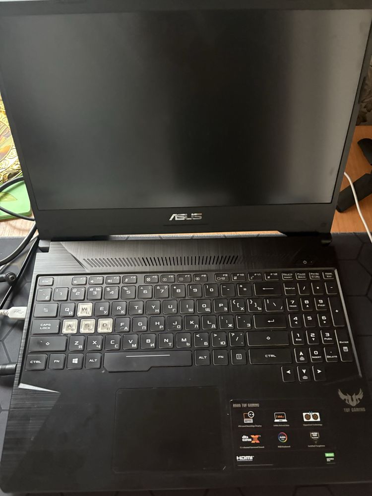 Asus tuf gaming gtx1650 8gb SSD 512