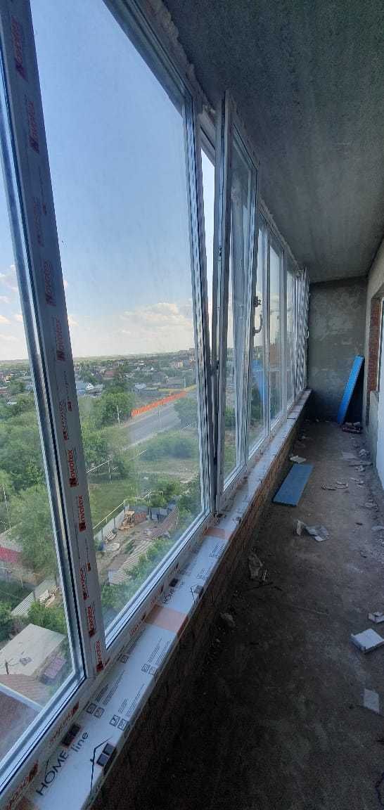 Балкон под ключ установка в Костанае