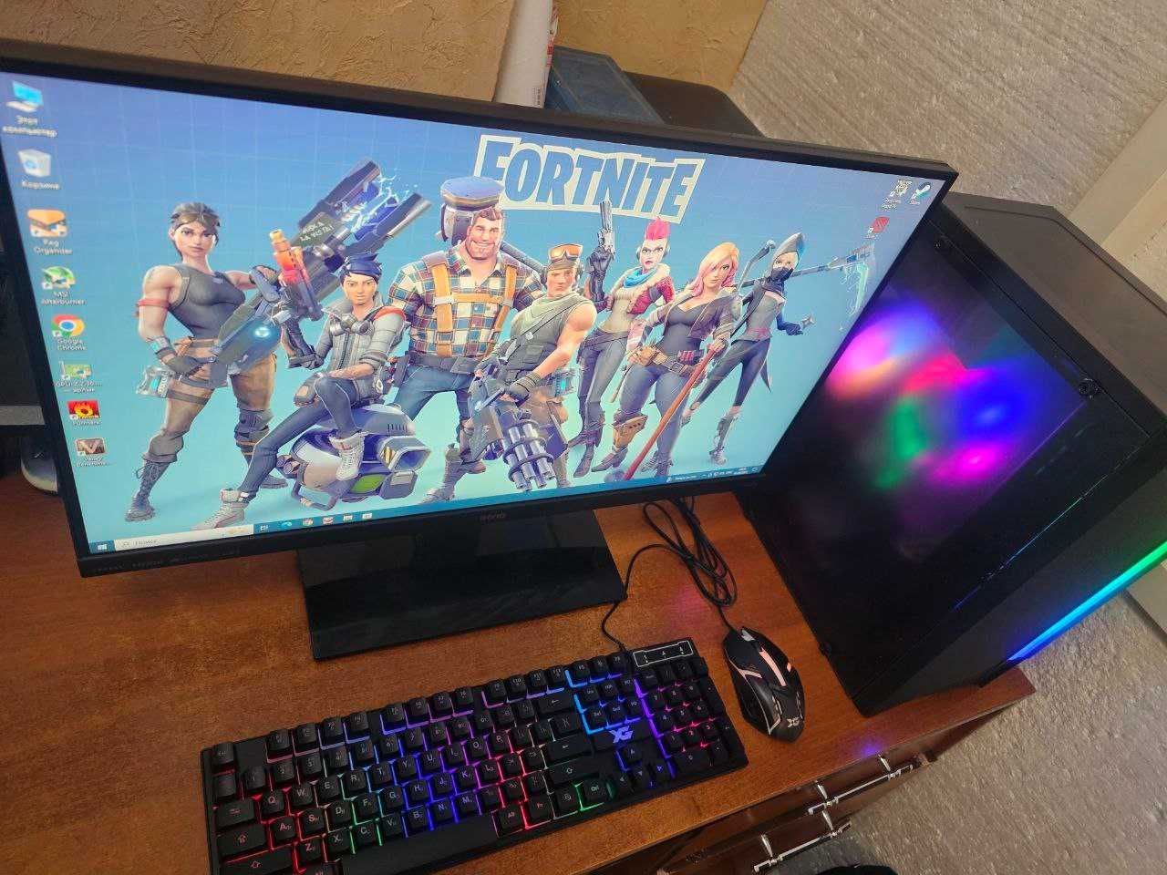Супер Компьютер. Все новое упаковке.Intel i5/RX570/12GB+27"мон.100Гц