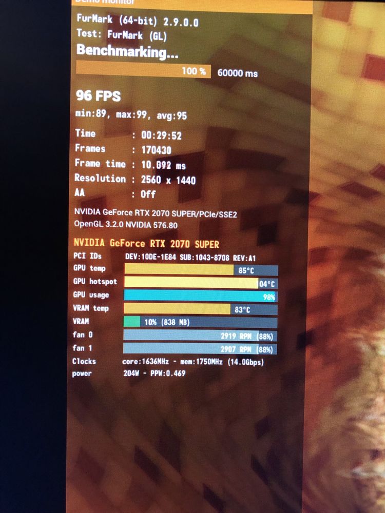 Видеокарта ASUS RTX 2070 Super