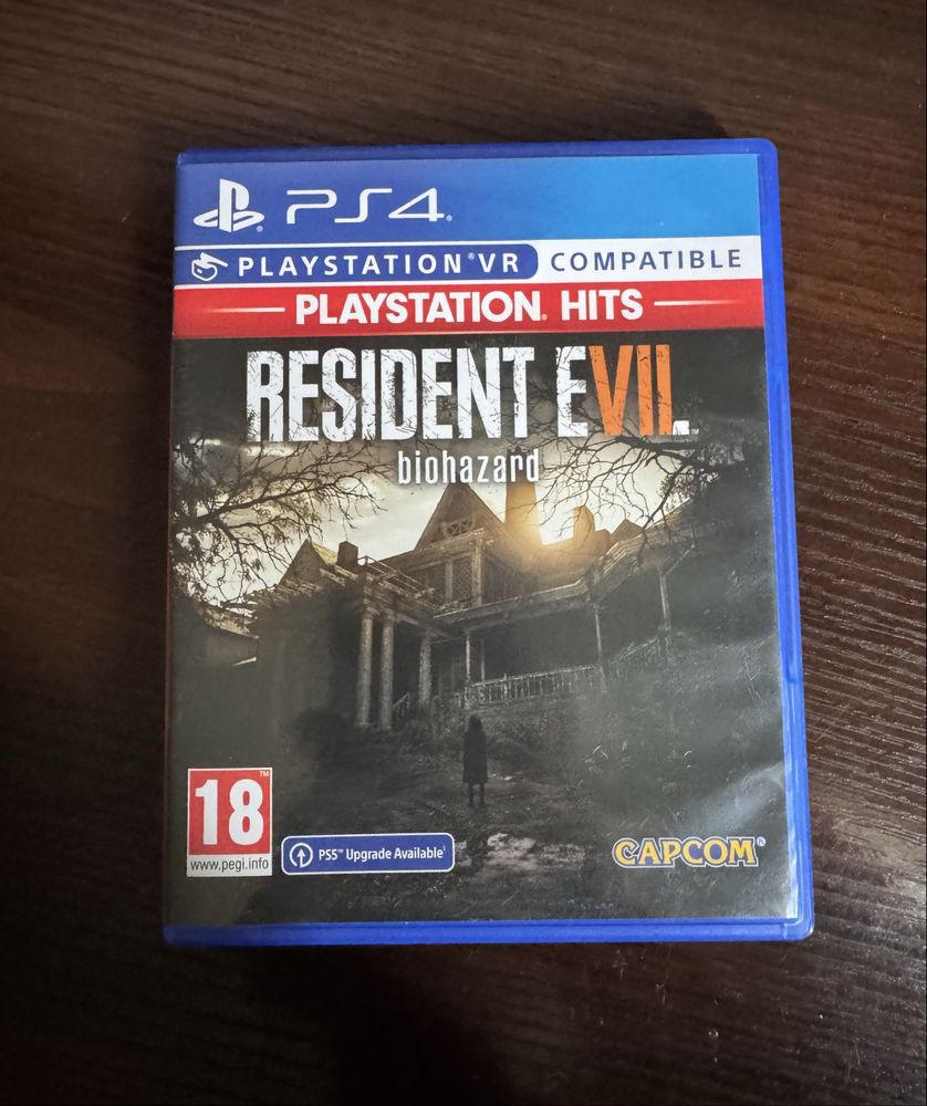 Диск Resident evil 7 на пс4