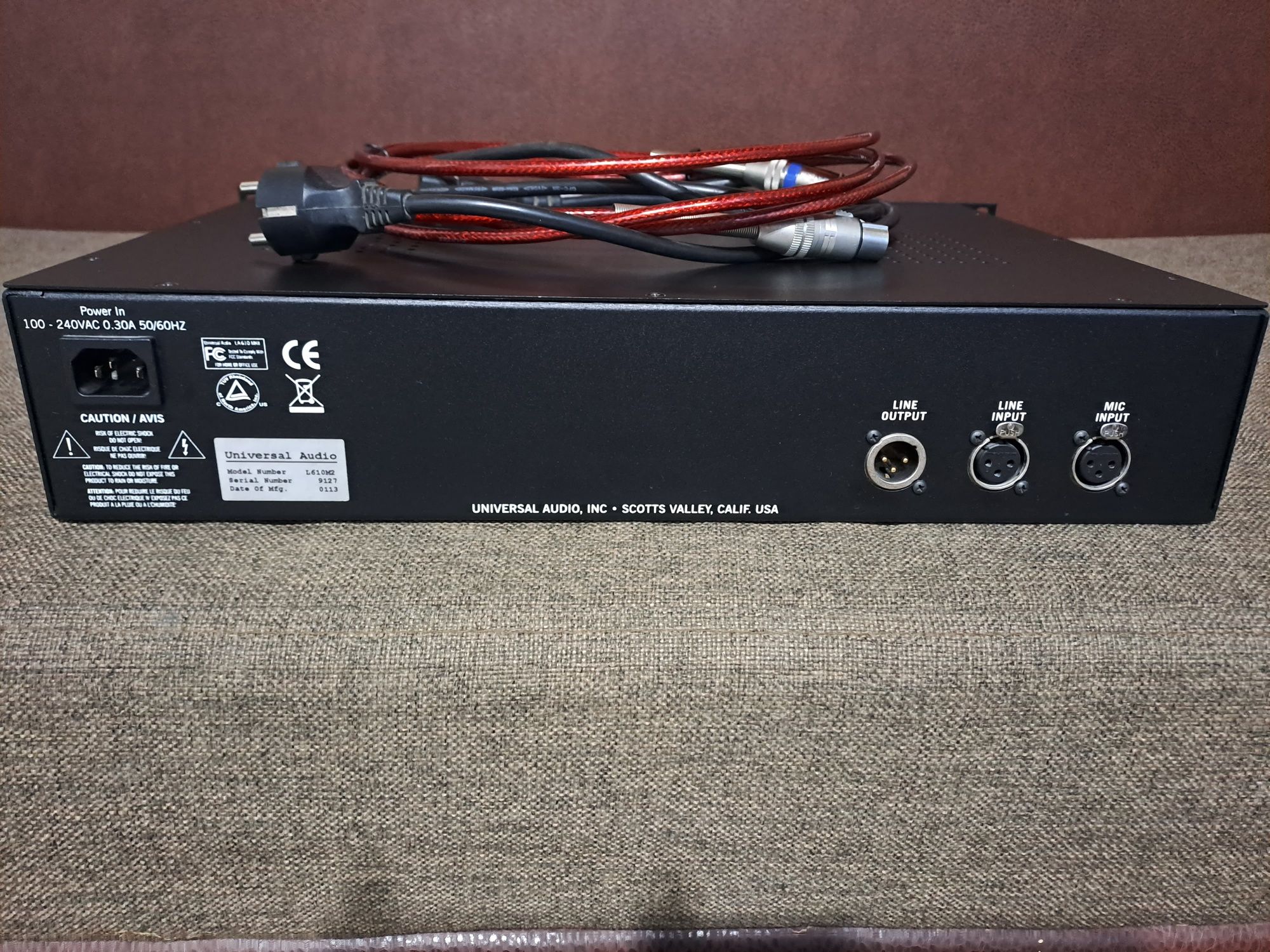 Продам Universal audio LA- 610 mk2 рассрочка 24