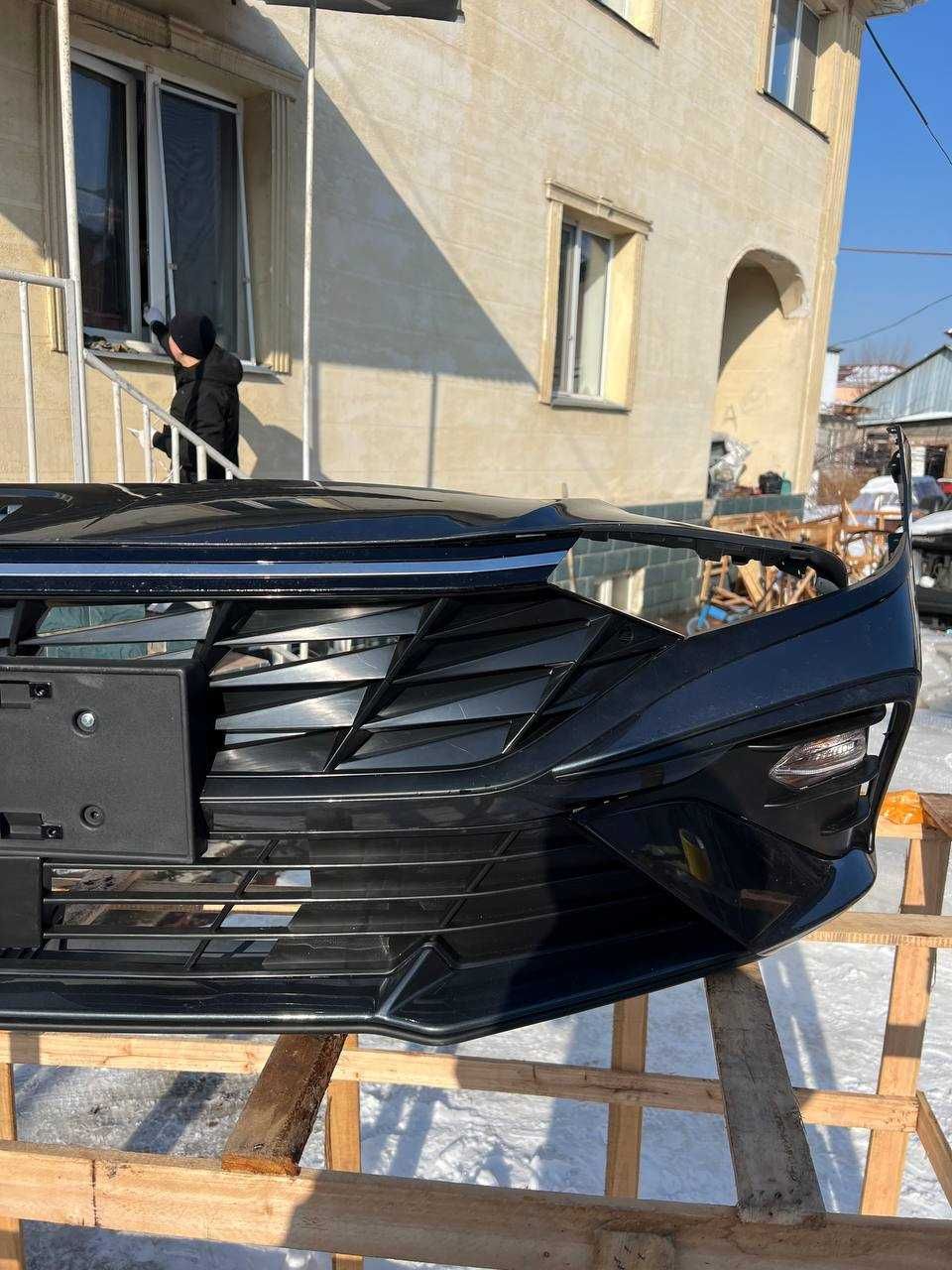Хюндай Елантра передний бампер в сборе китайский сборка