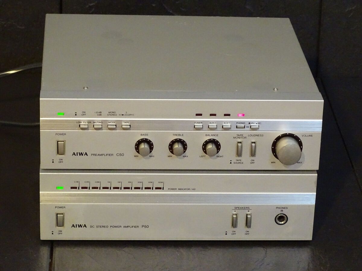 Легендарная Aiwa Hi End класса SA-50 1980 года