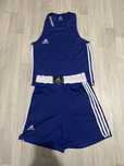 Баксерская форма Adidas синева  цвета