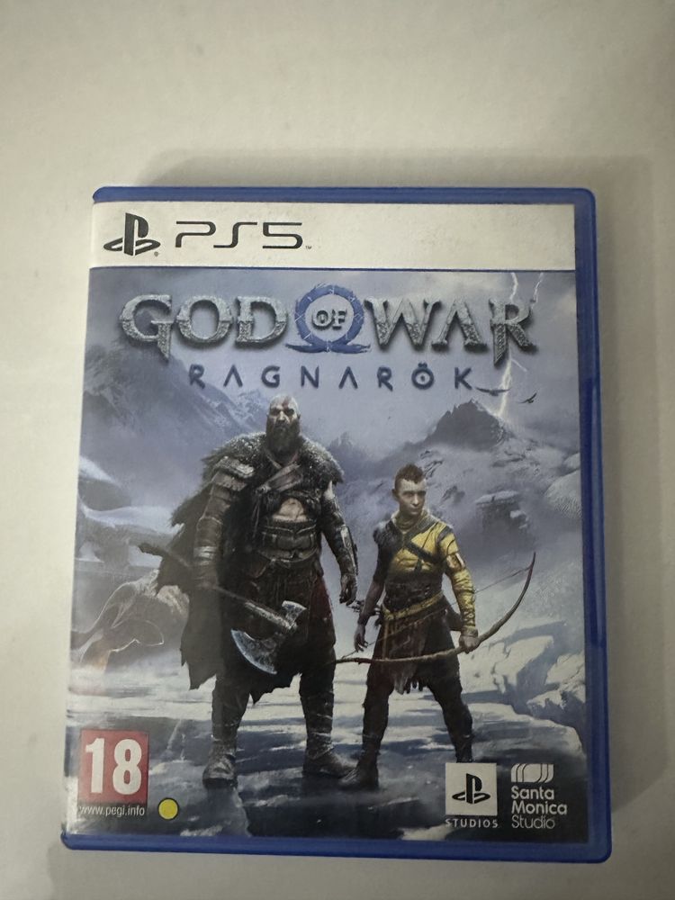 Диск на пс5-пс4 God of War Ragnarok
