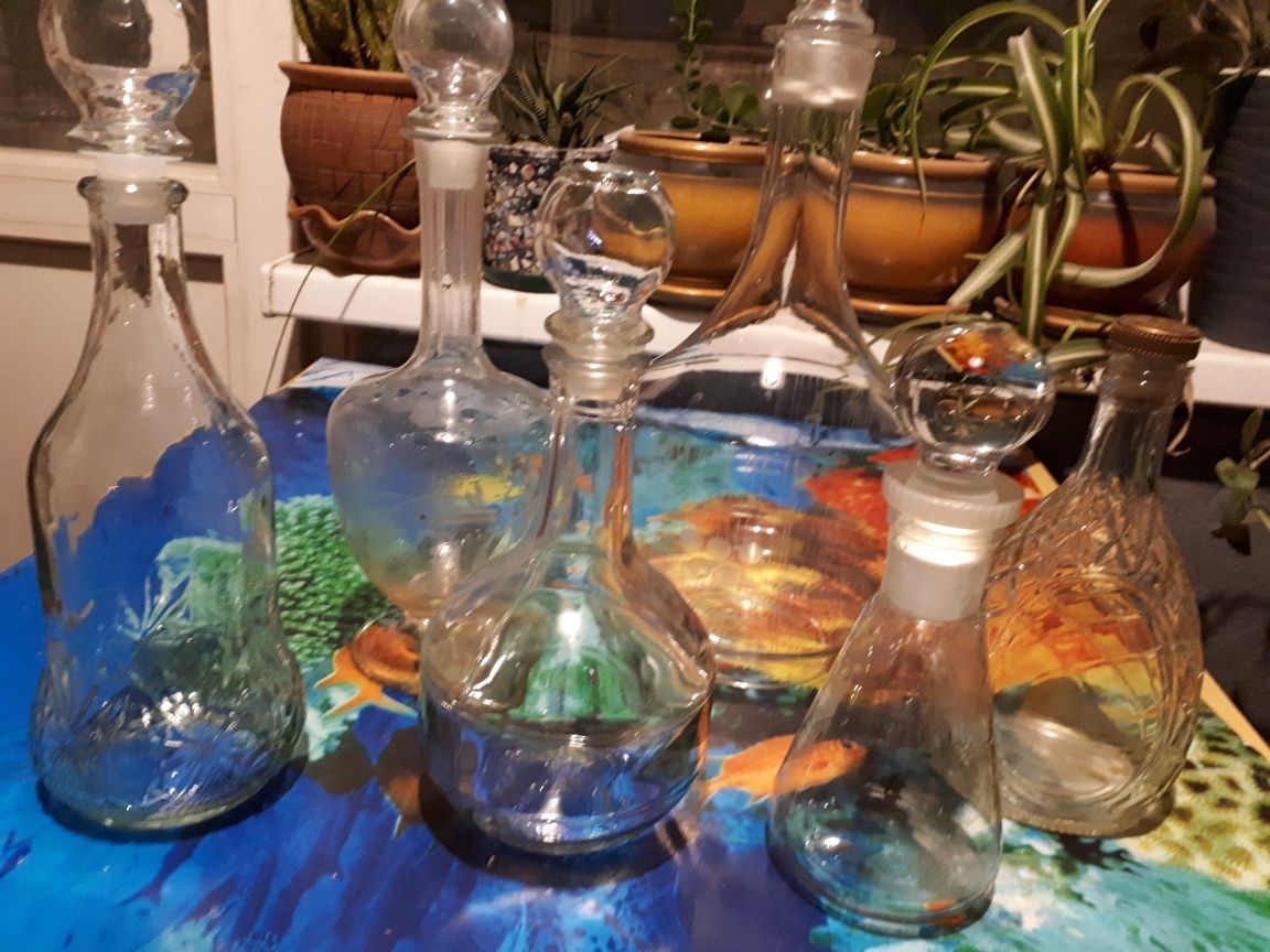 Советские графины, пивные кружки