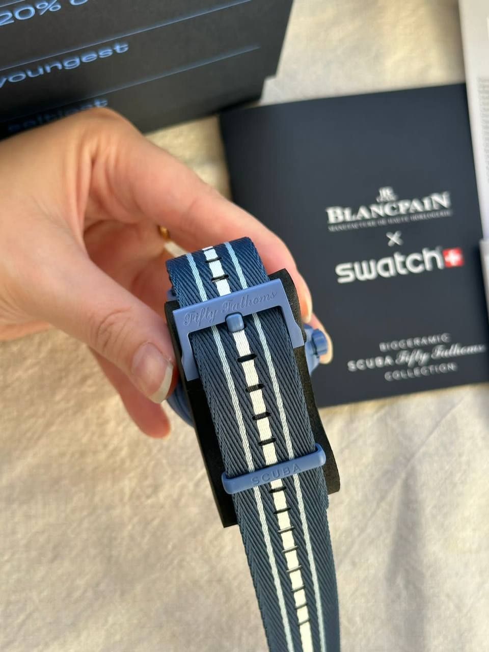 Мужские часы Blancpain Swatch
