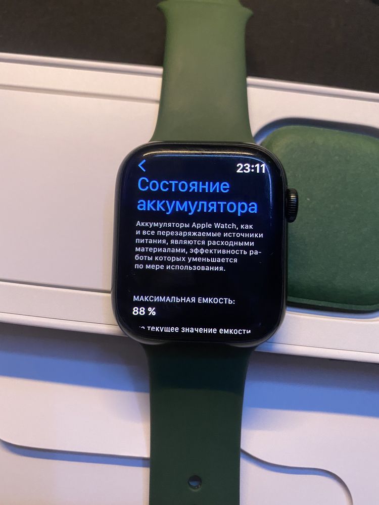 продам apple watch 7 series 45 mm